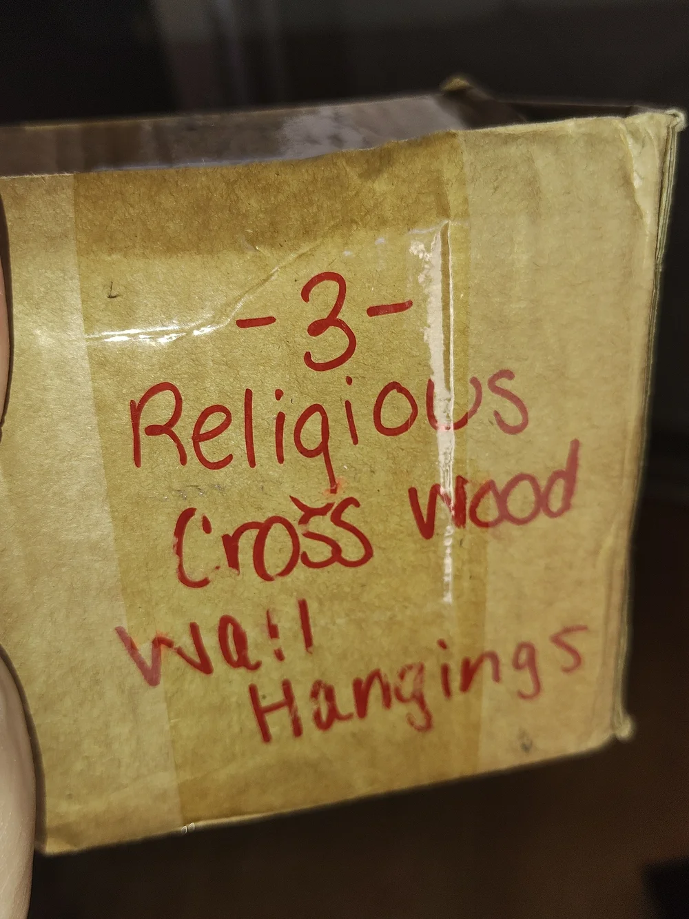 Beautiful Wood Cross Religious Ornament Decor Wall Hanger Set Of 3